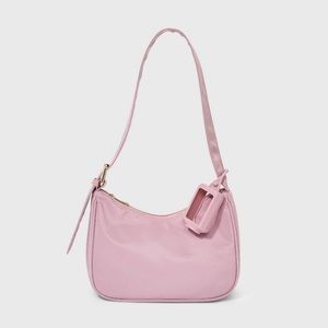 extended buckle shoulder handbag — wild fable (dark pink)